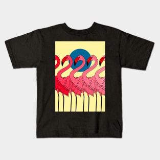 Flamingo party Kids T-Shirt